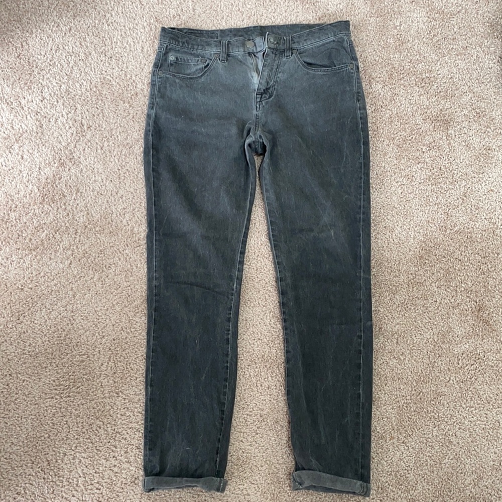 Vintage grey jeans. Luxury Italian brand m. Grifoni, mid rise.